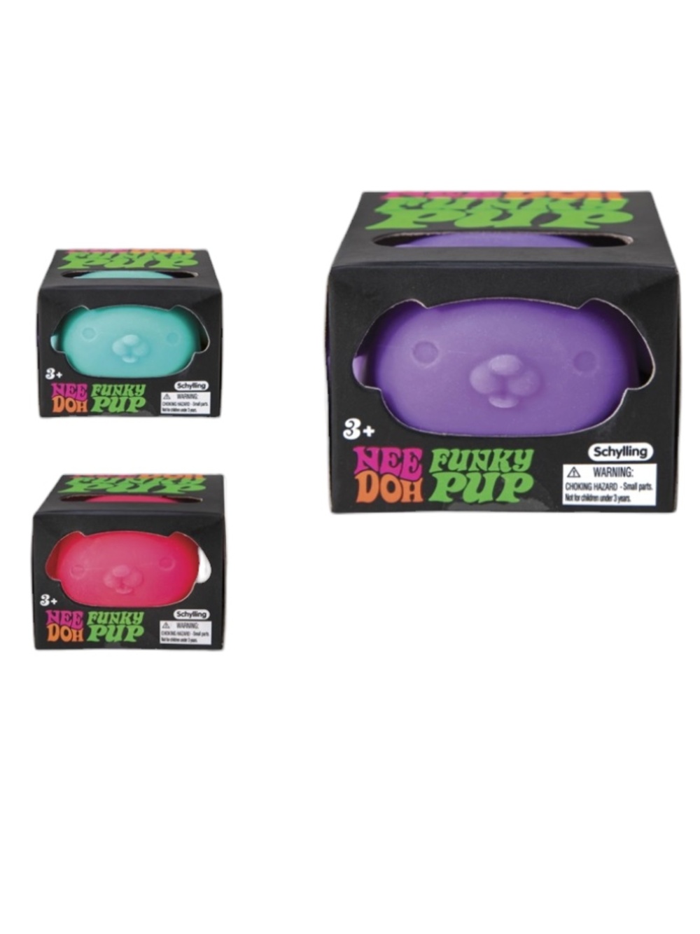 NeeDoh Viral Funky Pup Squish Stress Toy NIB